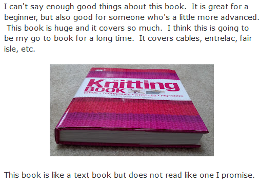 review of The Knitting Book